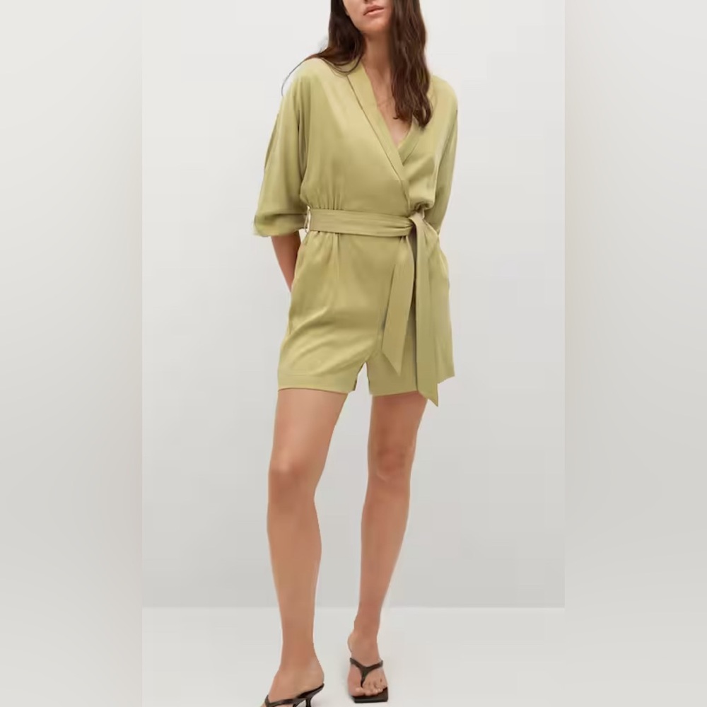 Beige playsuit